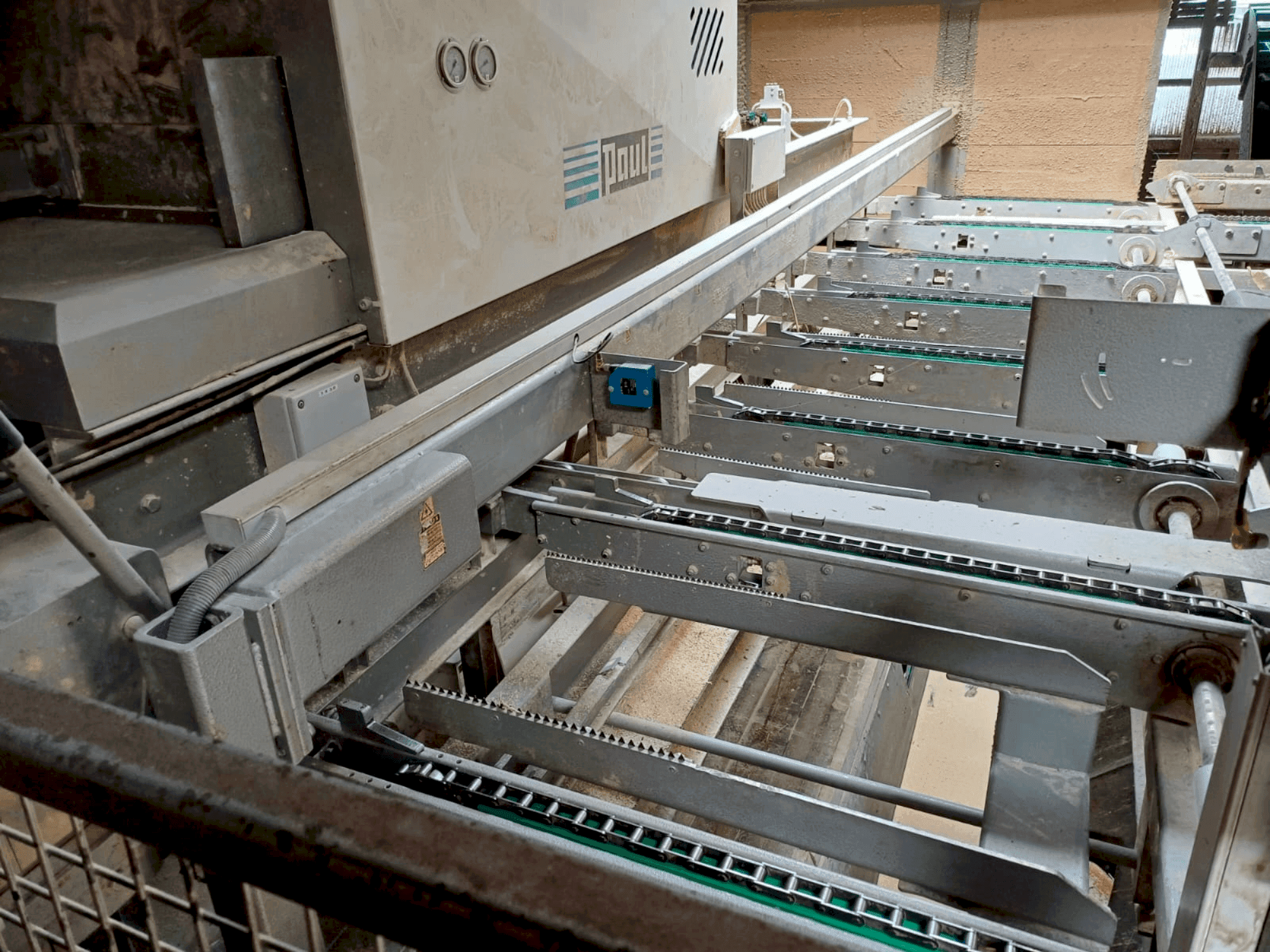 Vue de face de la machine Paul Reinhardt BK 1000