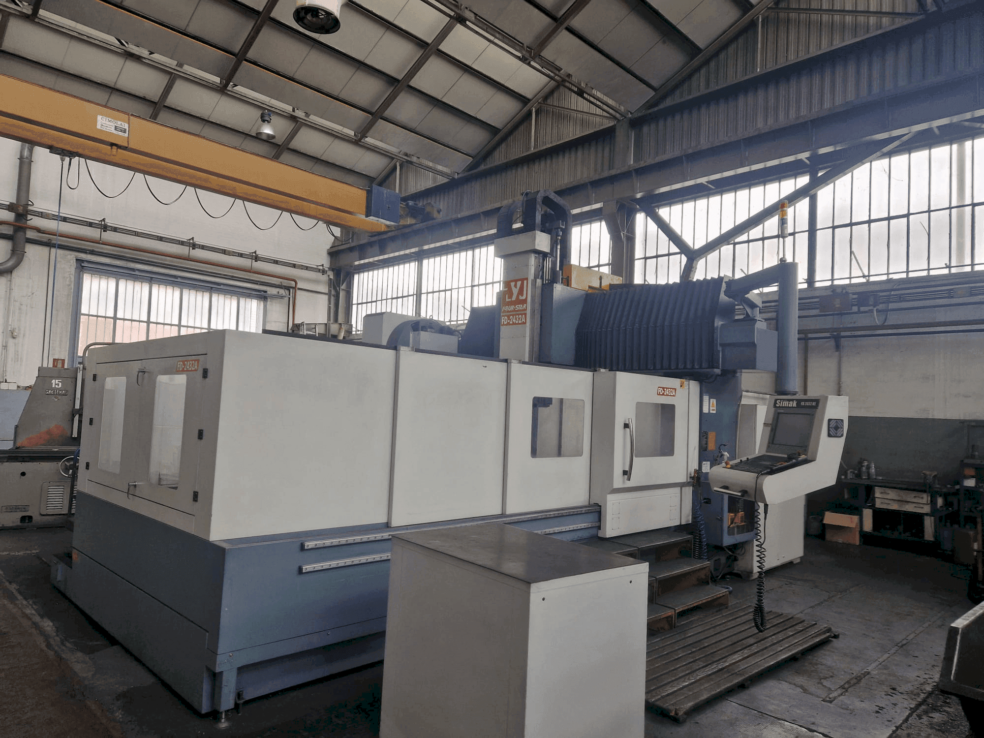 Vue de face de la machine VESTA FD2432A HE