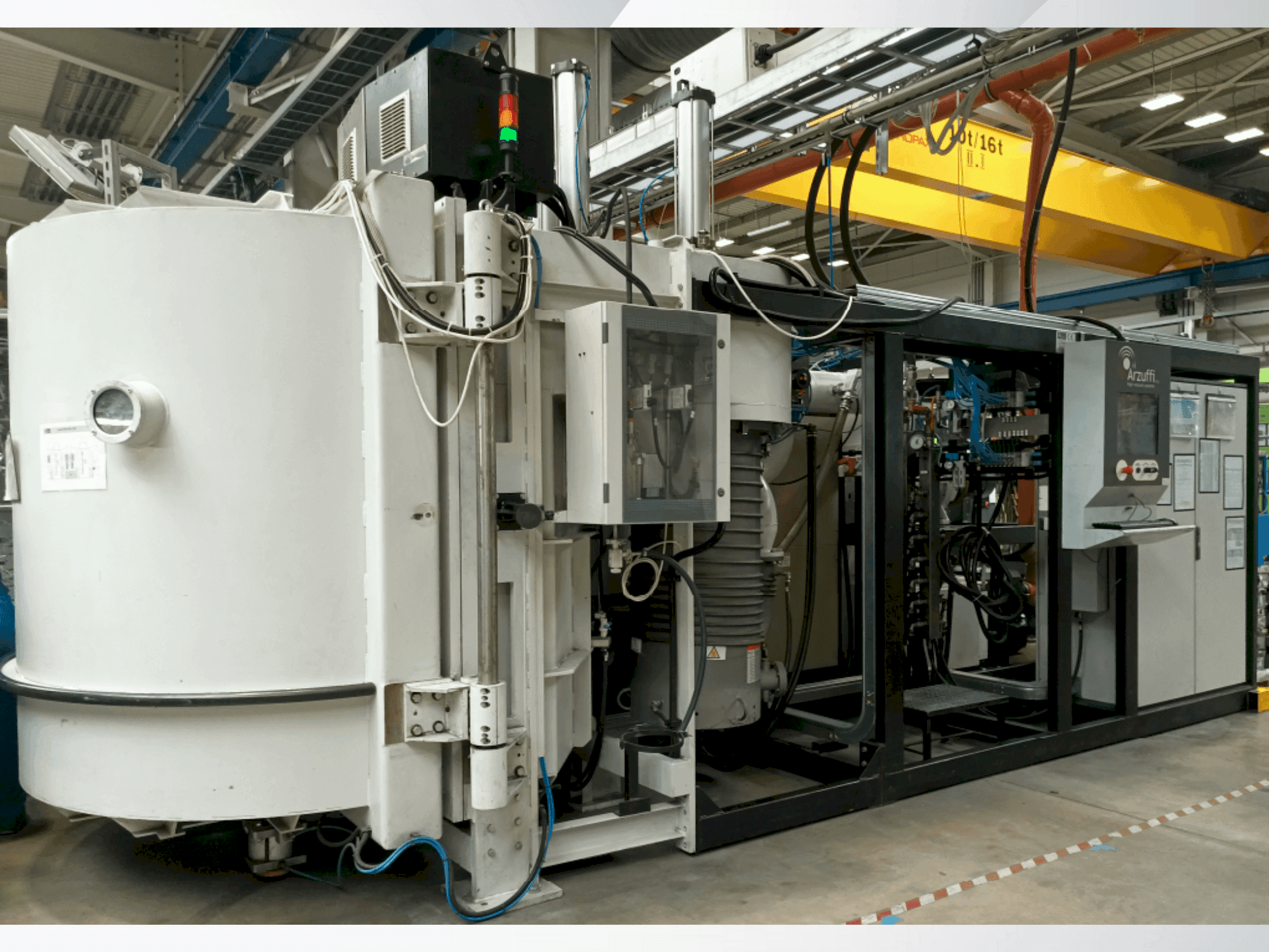 Vue de face de la machine ARZUFFI AM/KW 1DA2 1900/1800 IC MF