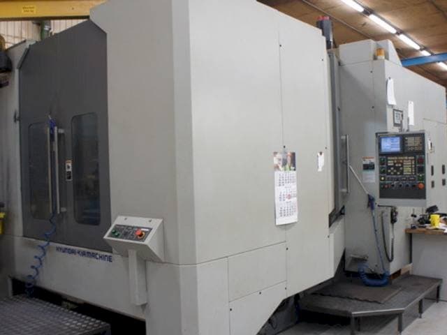 Vue de face de la machine Hyundai HS 630/800