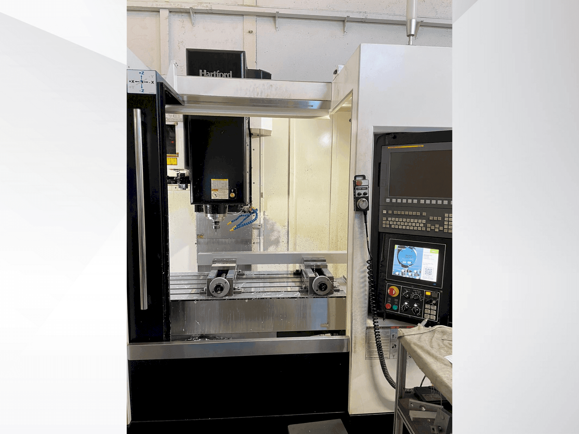 Vue de face de la machine HARTFORD MVP-11