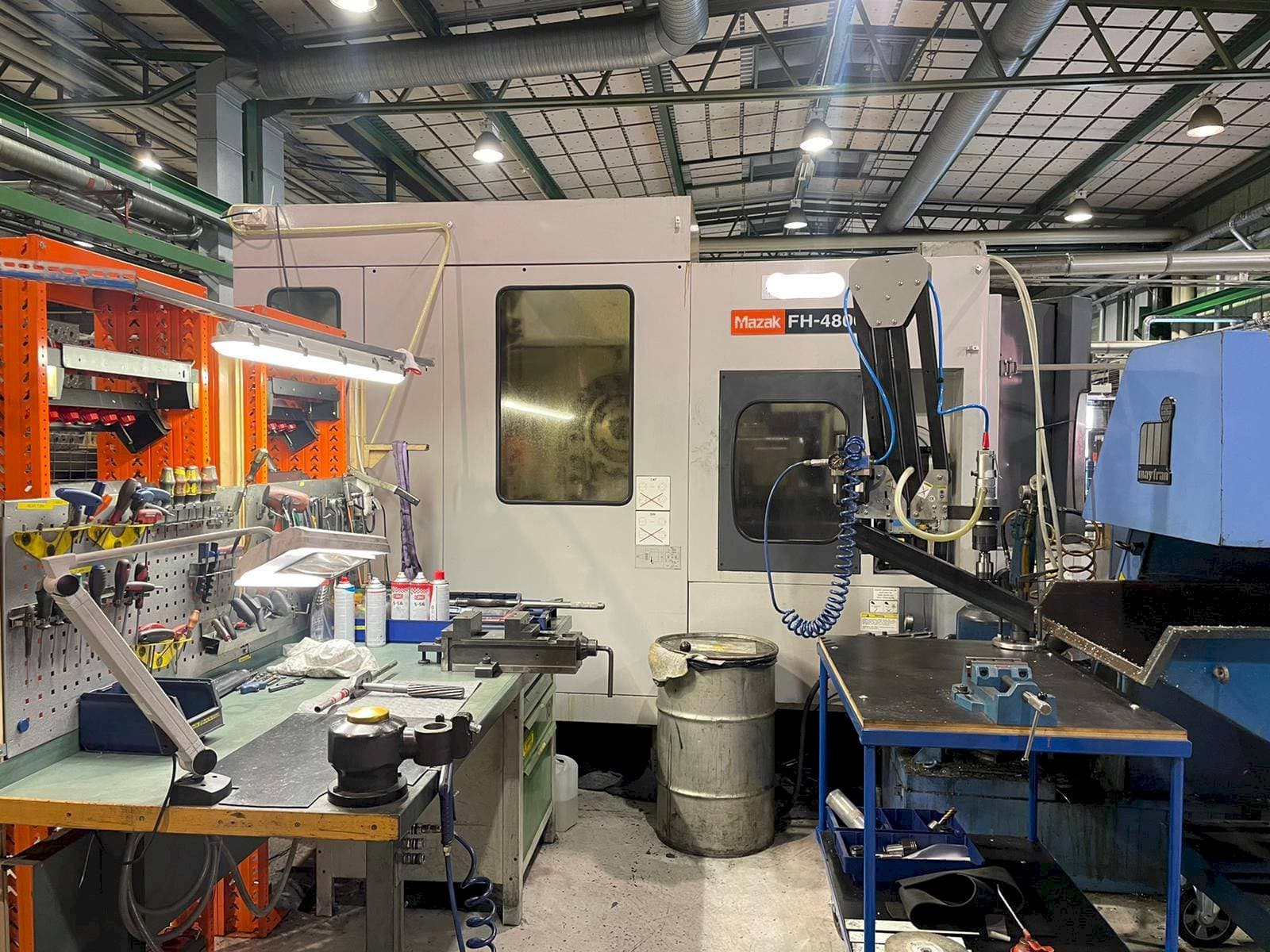 Vue de face de la machine Mazak FH-4800