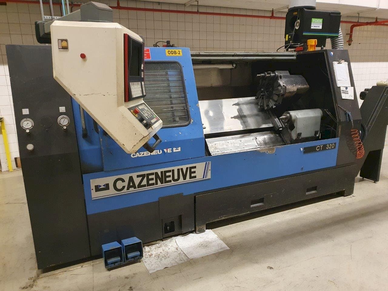 Vue de face de la machine CAZENEUVE  CT320