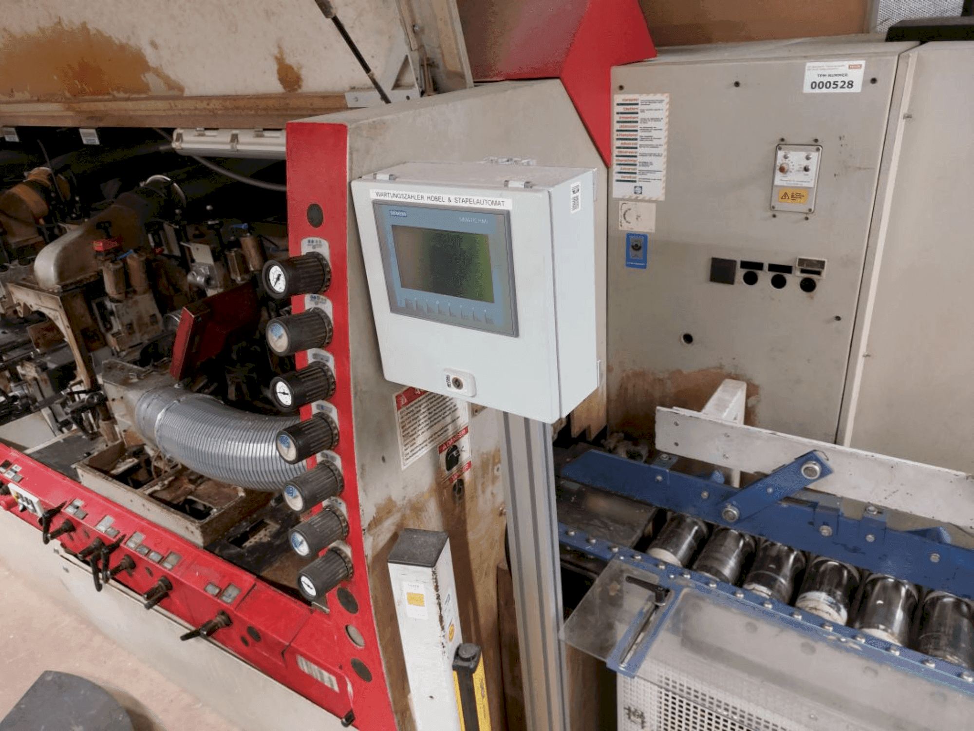 Vue de face de la machine GABIANNI T-Module 80/1600