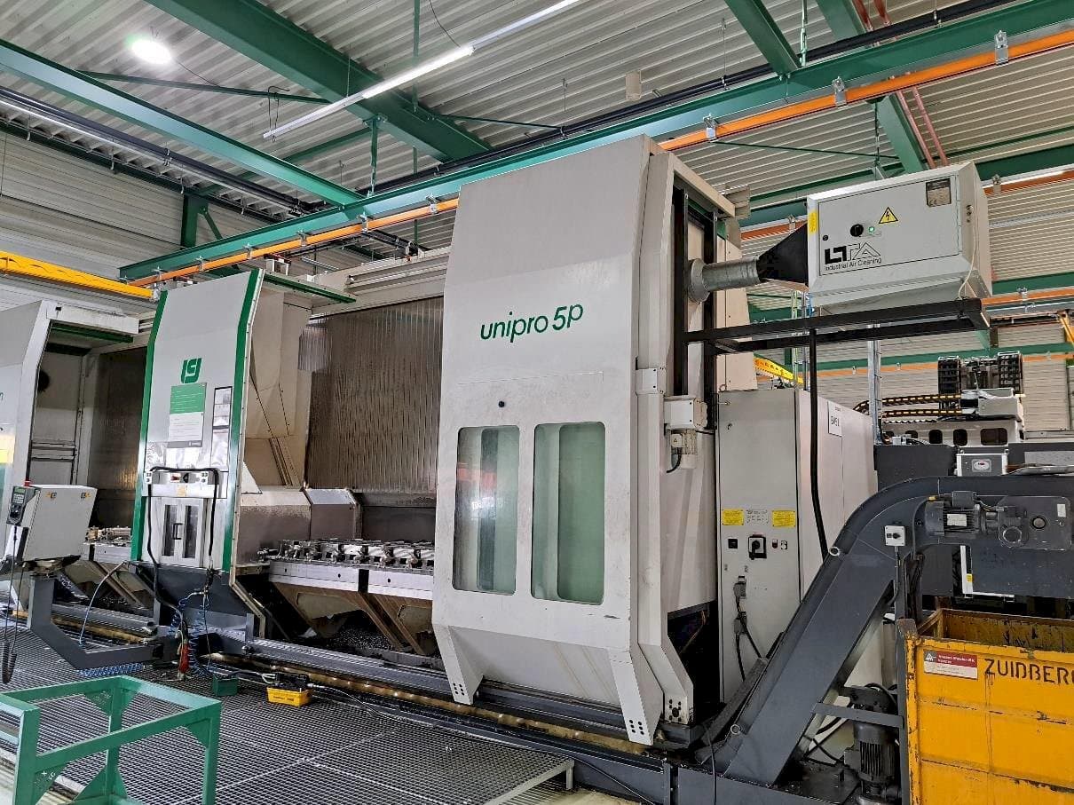 Vue de face de la machine Unisign Unipro 5P