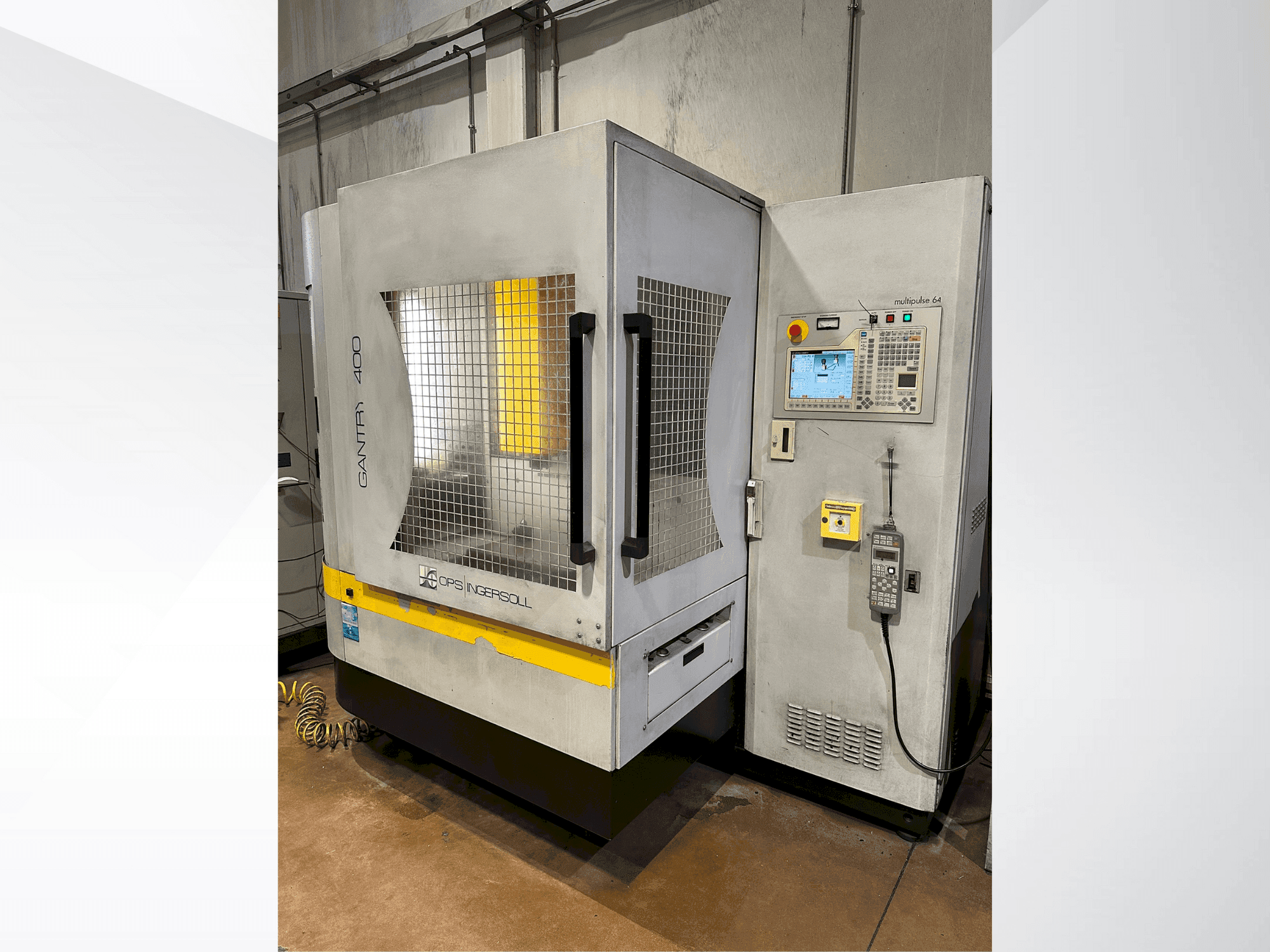 Vue de face de la machine INGERSOLL Gantry 400