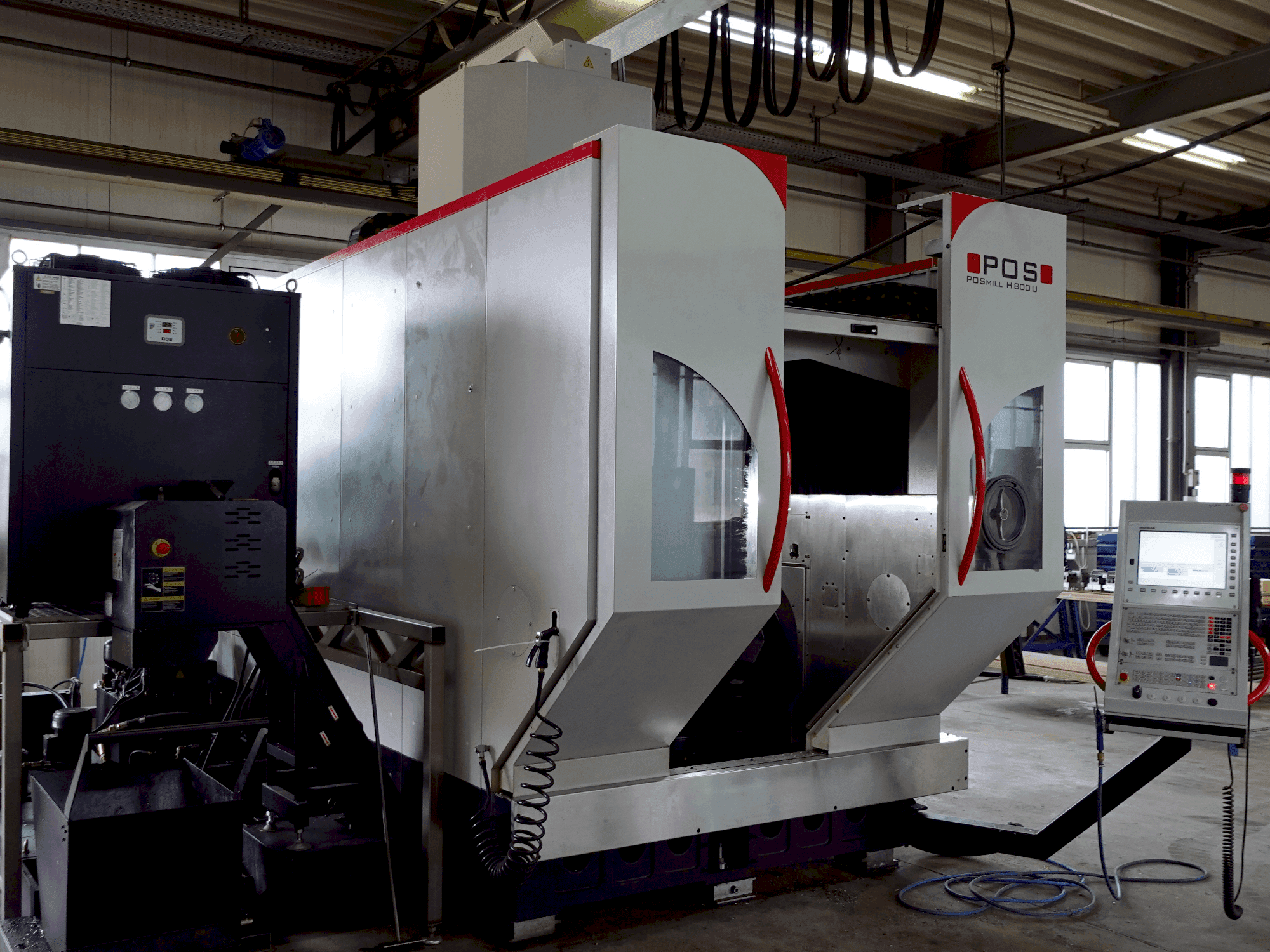 Vue de face de la machine POSmill H 800 U