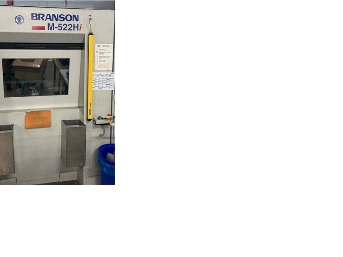 Vue de face de la machine BRANSON M-522Hi (2010)