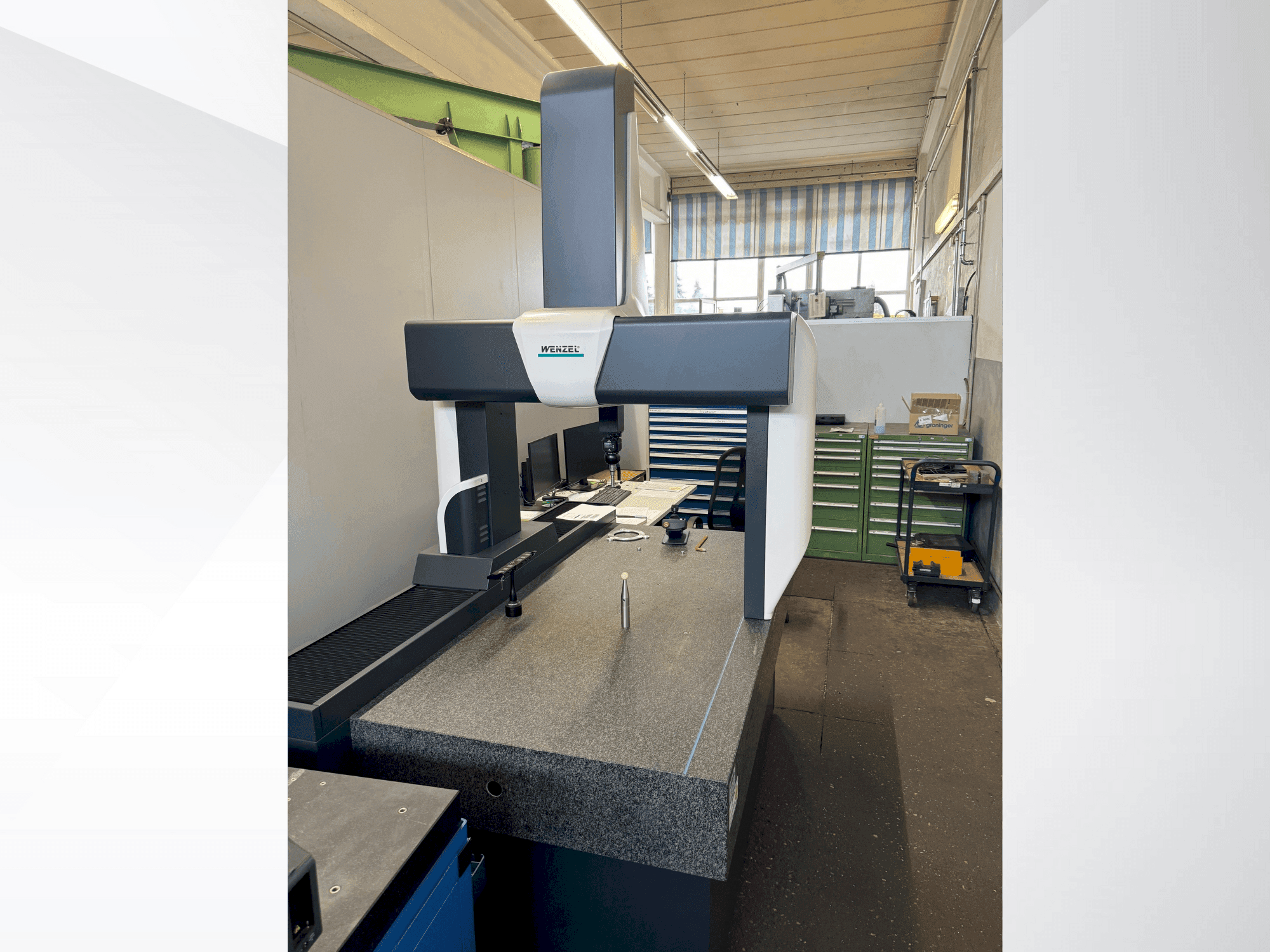 Vue de face de la machine Wenzel LH 65