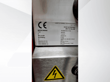Vue de face de la machine ZK GENIUS 700