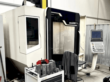 Vue de face de la machine DMG MORI ecoMill 70