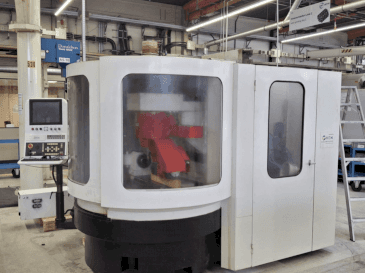 Vue de face de la machine SAACKE UWIID
