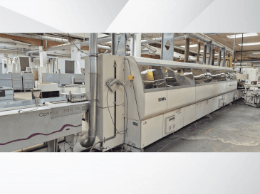 Vue de face de la machine IMA Novimat Systems I/R75/1000