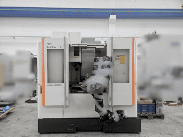 Vue de face de la machine +GF+ AGIE CHARMILLES VCE 800 PRO