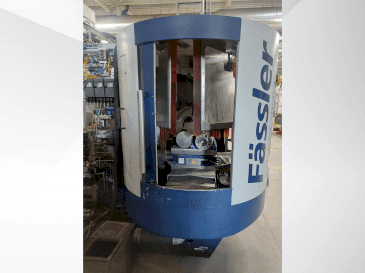 Vue de face de la machine FASSLER HMX 400