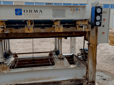 Vue de face de la machine ORMA NPC/L