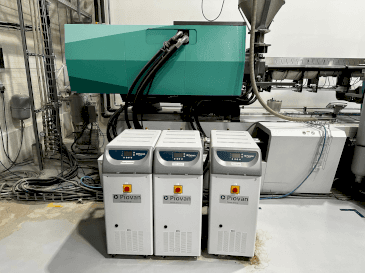Vue de face de la machine Arburg Allrounder 920H 5000-4600