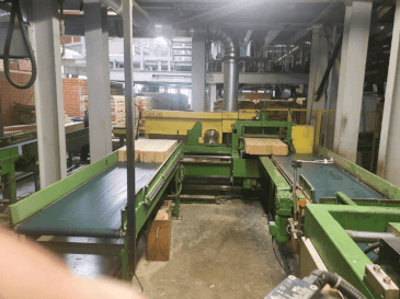 Vue de face de la machine Grecon Dimter FDL-F 205/600/500