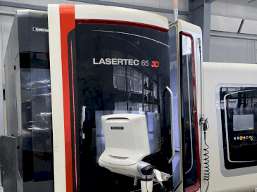 Vue de face de la machine DMG MORI LASERTEC 65 3D Hybrid