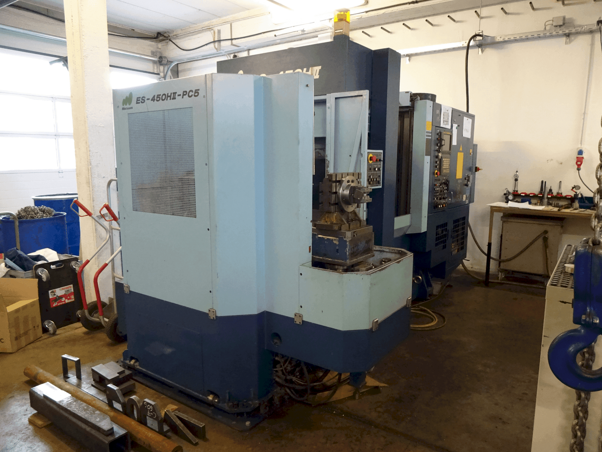 Vue de face de la machine Matsuura ES-450HII PC5