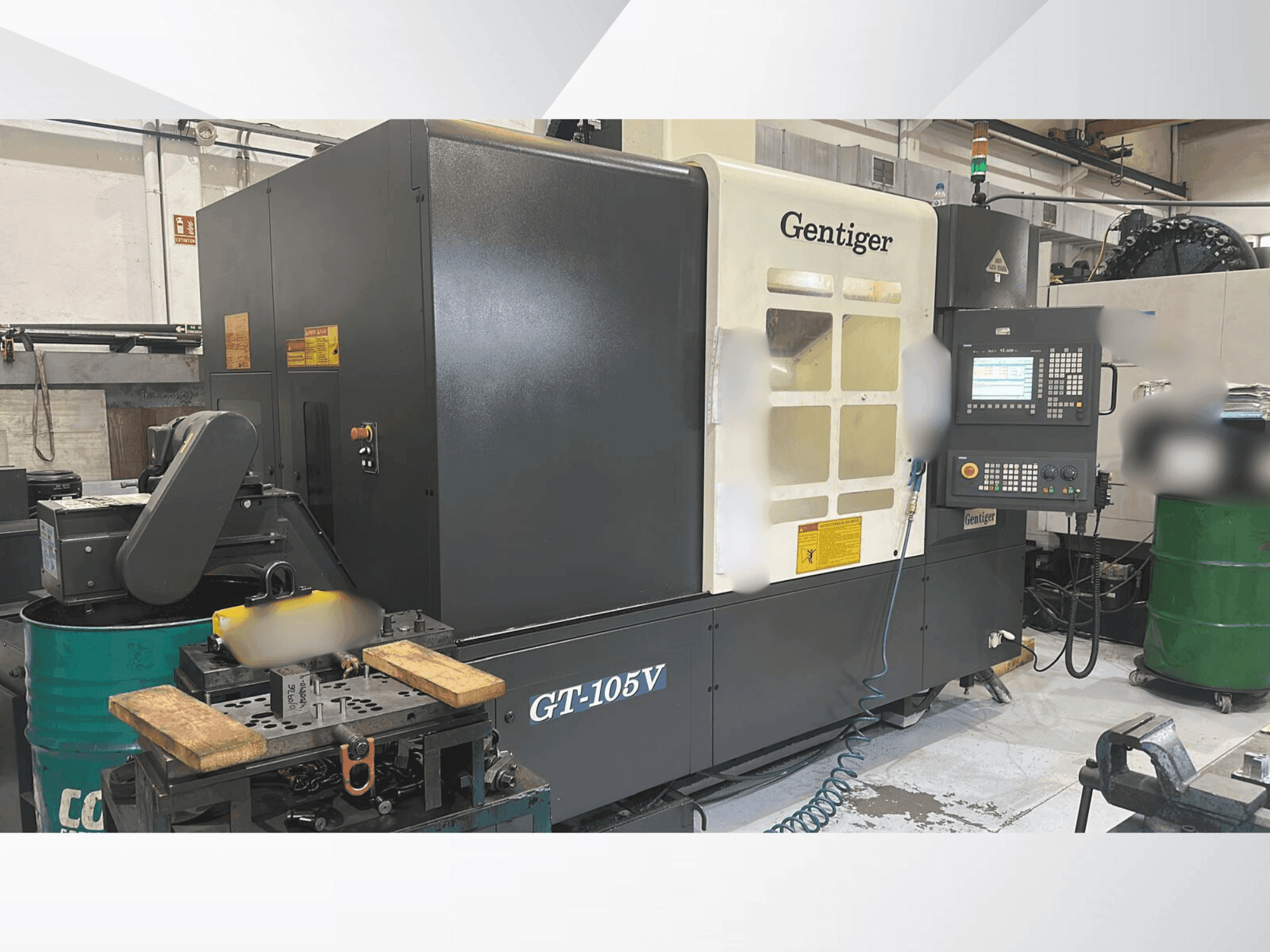 Vue de face de la machine GENTIGER GT-105V