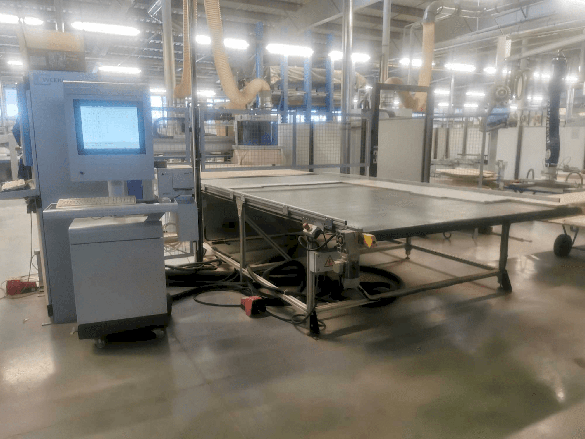 Vue de face de la machine HOMAG Vantage 28M