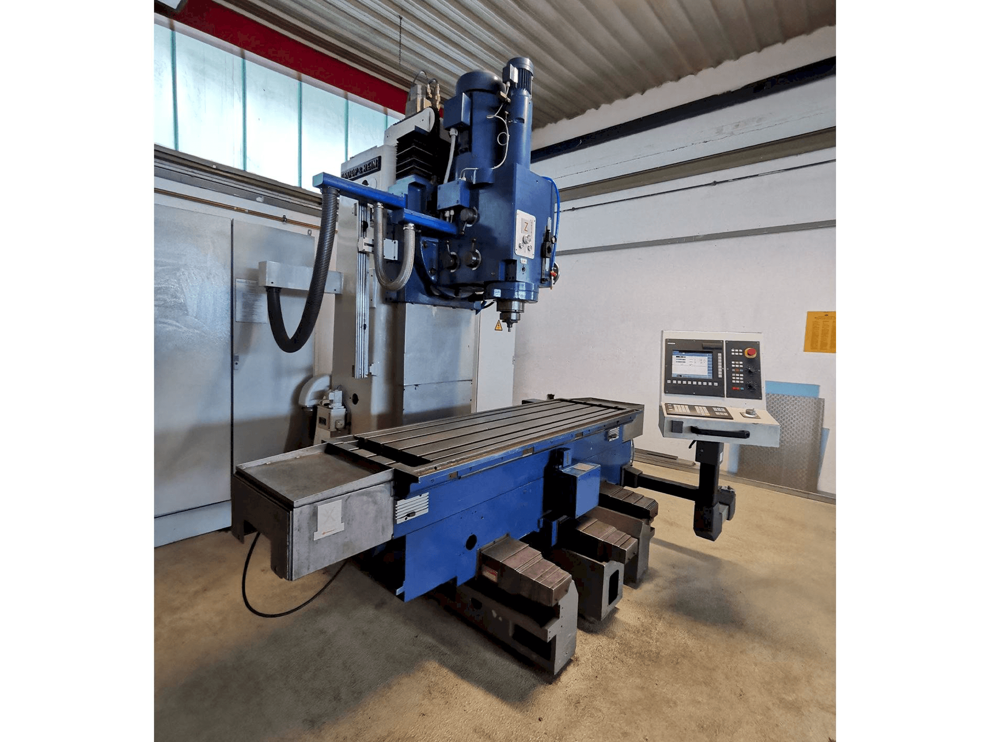 Front view of Droop & Rein FS 100 ke machine