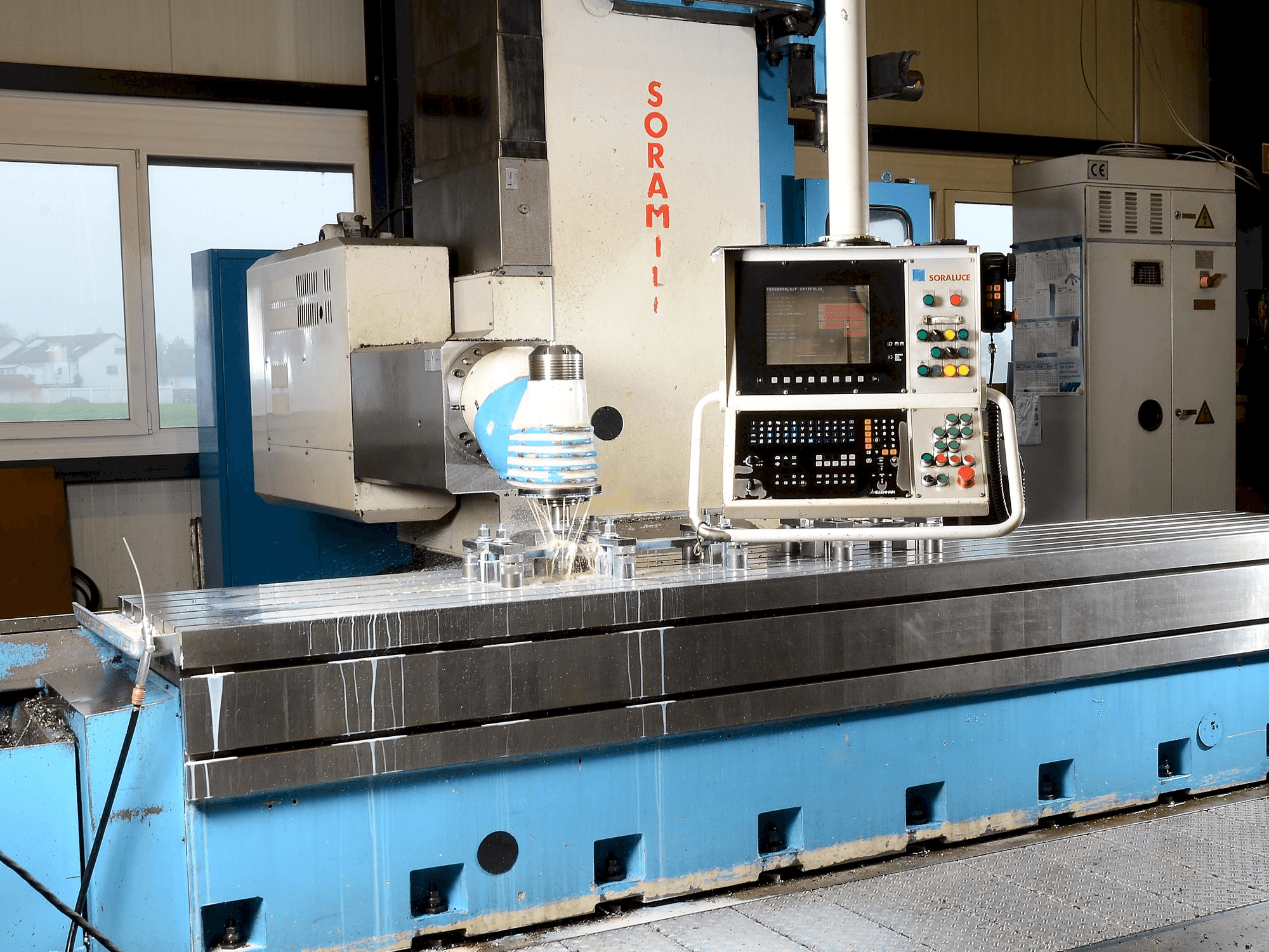 Vue de face de la machine Soraluce Soramill SL 4000