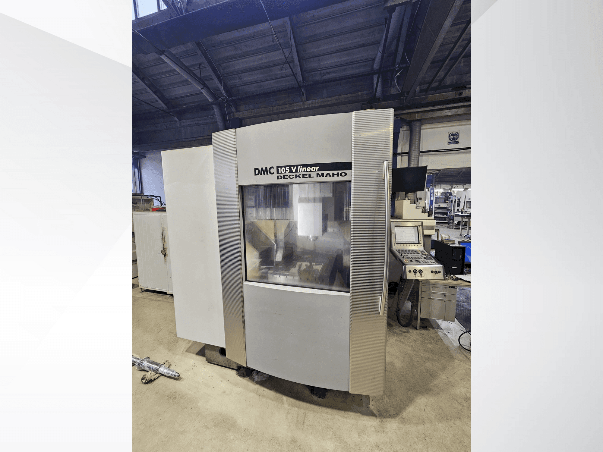 Vue de face de la machine DECKEL MAHO DMC 105 V linear