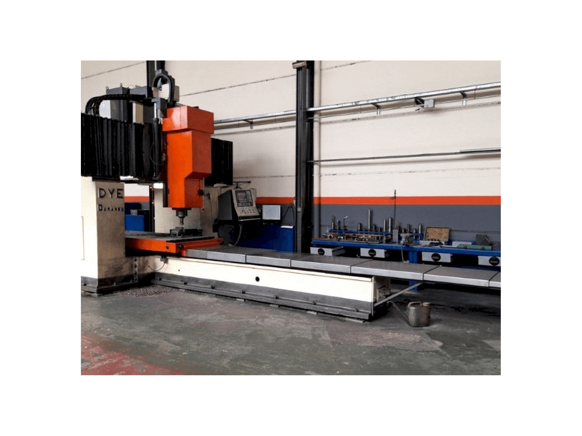 Front view of DYE FD-3600 machine