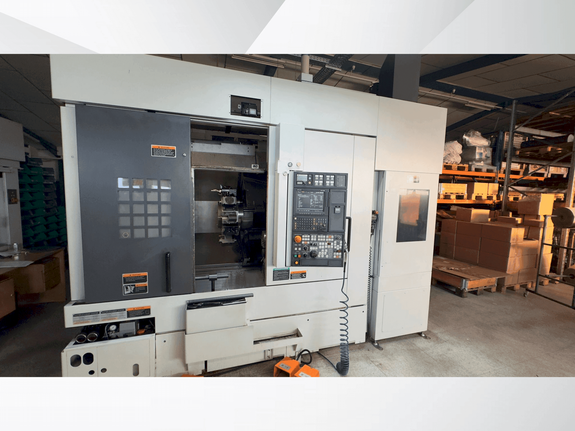 Vue de face de la machine MORI SEIKI NL 2000 SY /500