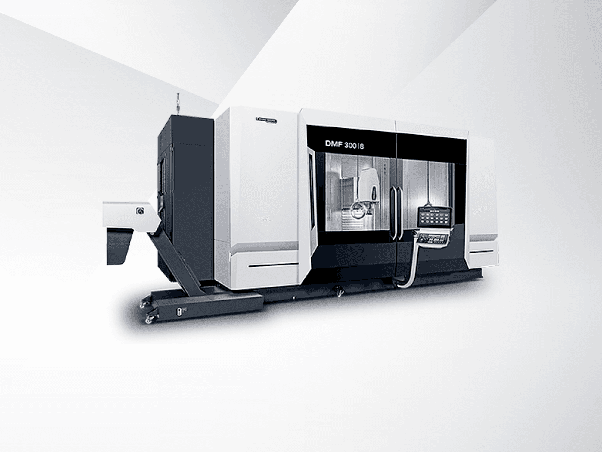 Vue de face de la machine DMG MORI DMF 300-8