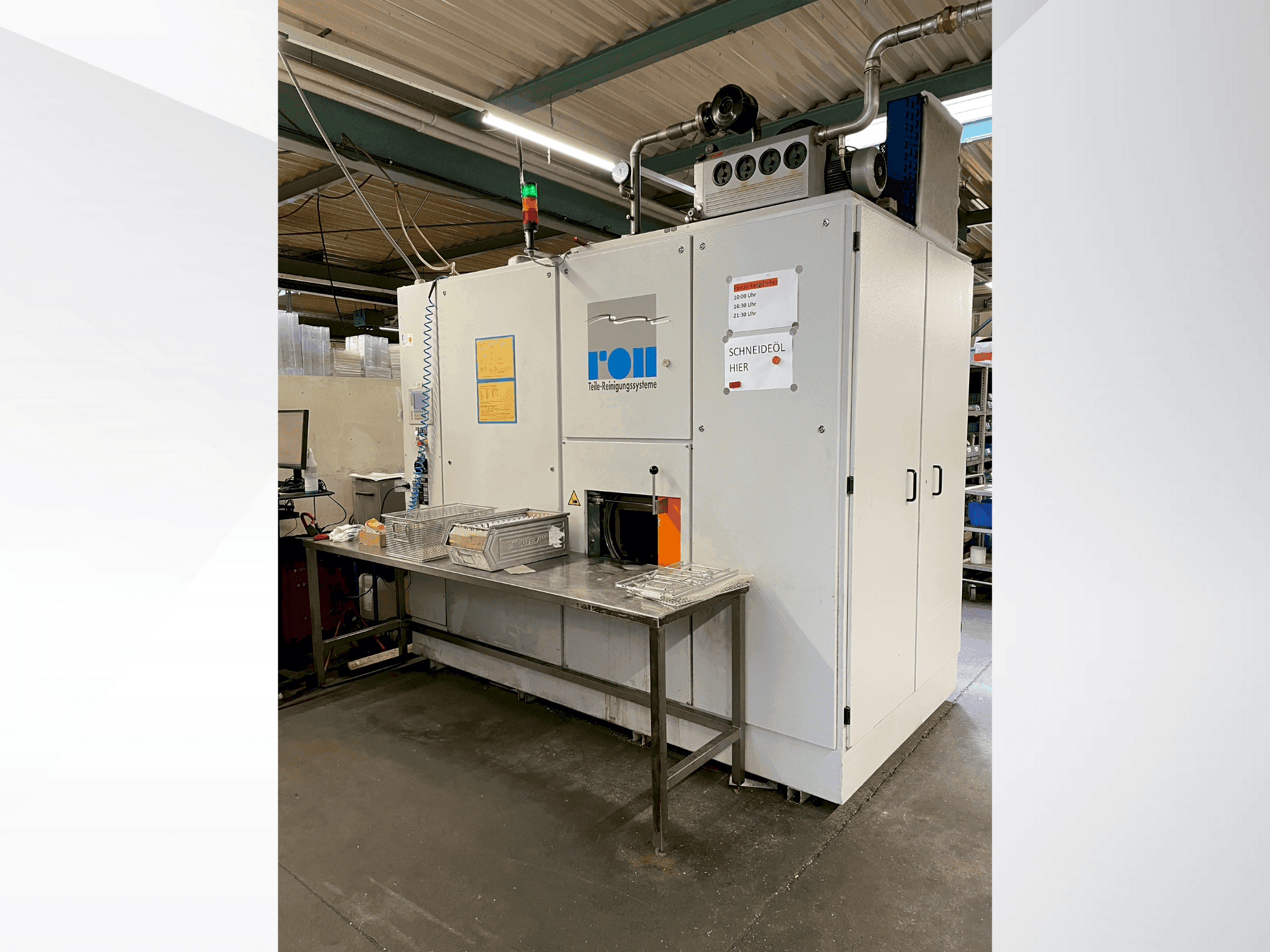 Vue de face de la machine ROLL RCTS advantage