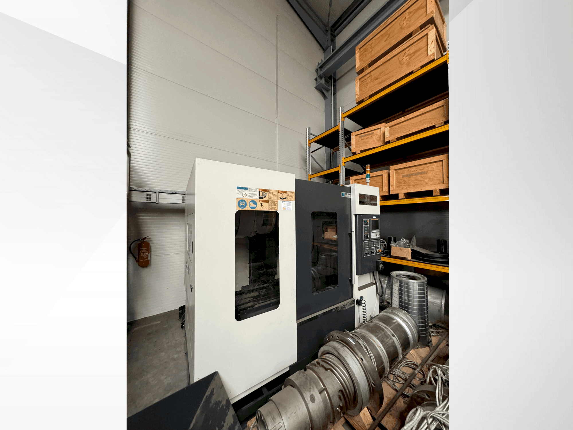 Vue de face de la machine Chevalier QP2033-L (2015)