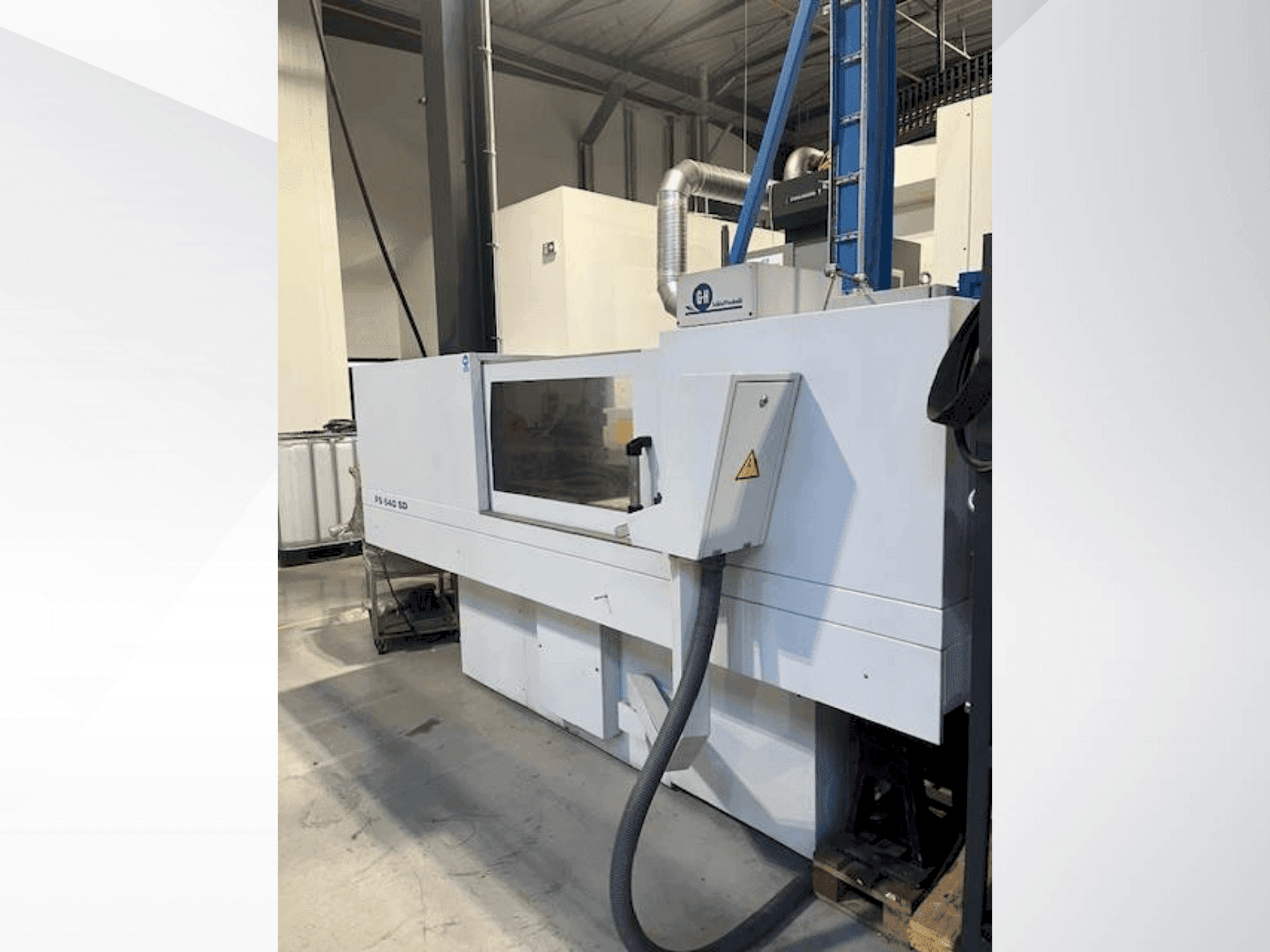 Vue de face de la machine GEIBEL & HOTZ FS 640 SD