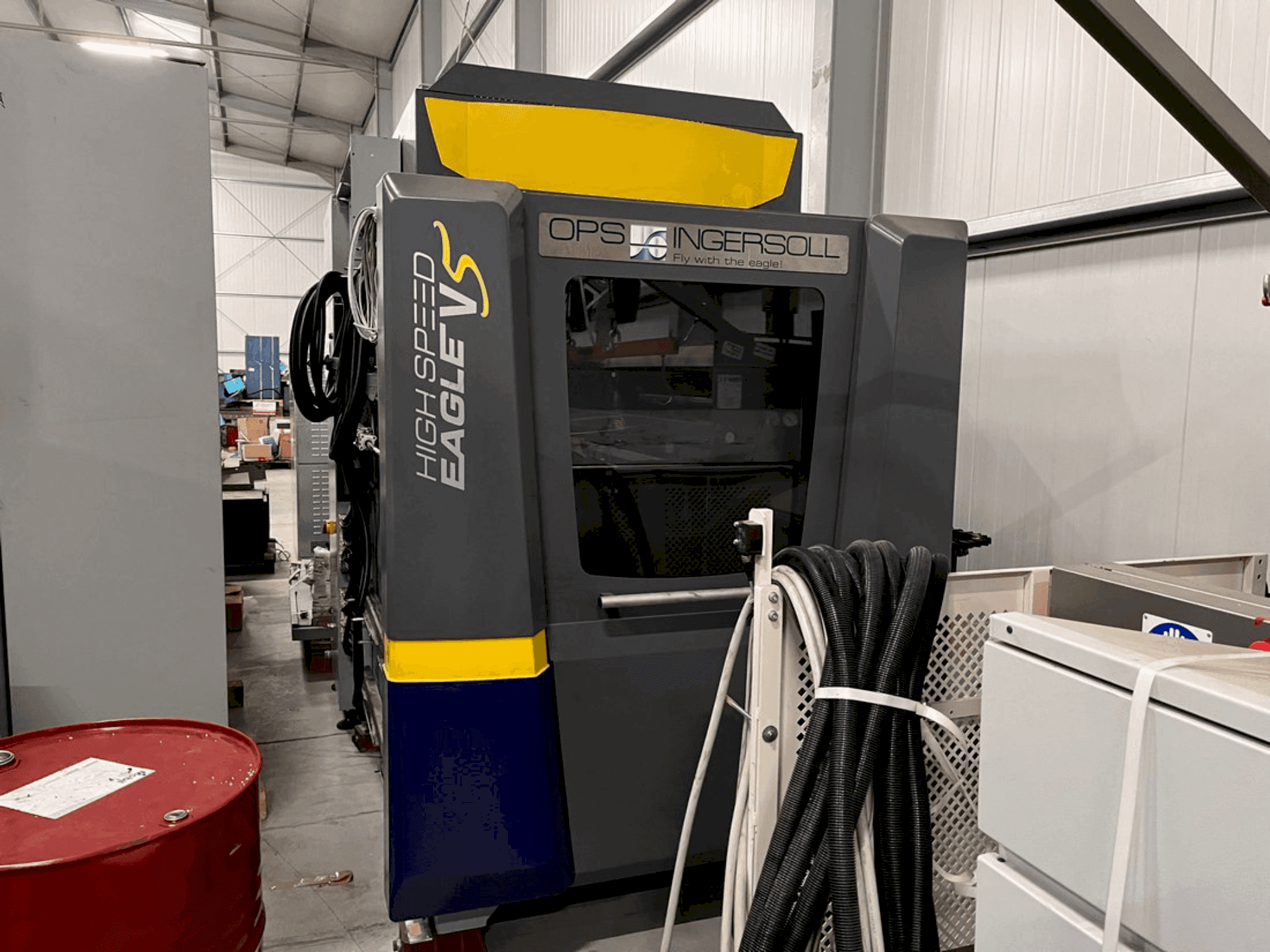 Vue de face de la machine INGERSOLL High Speed Eagle V5