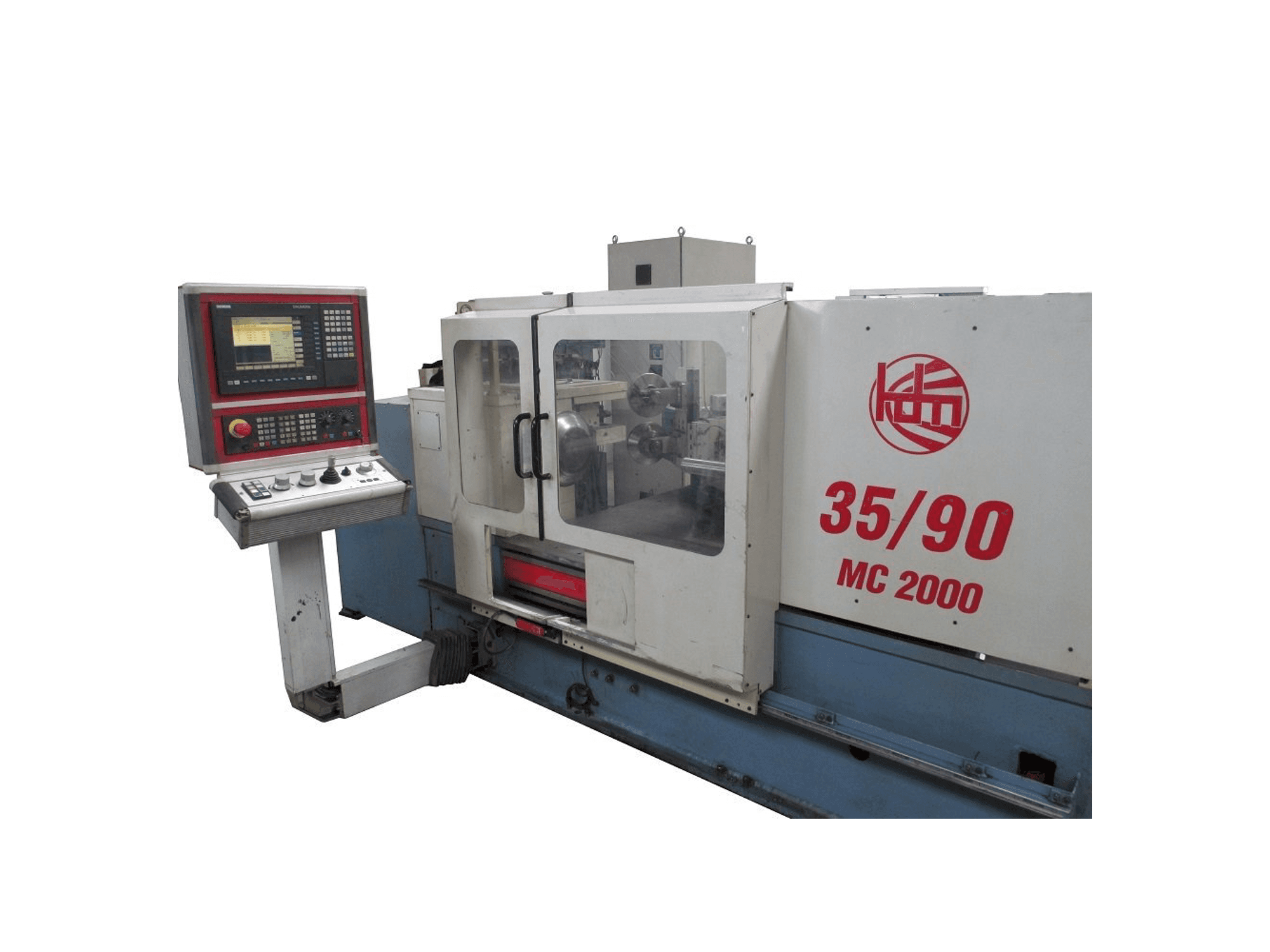 Vue de face de la machine HDM 35/90 MC 2000