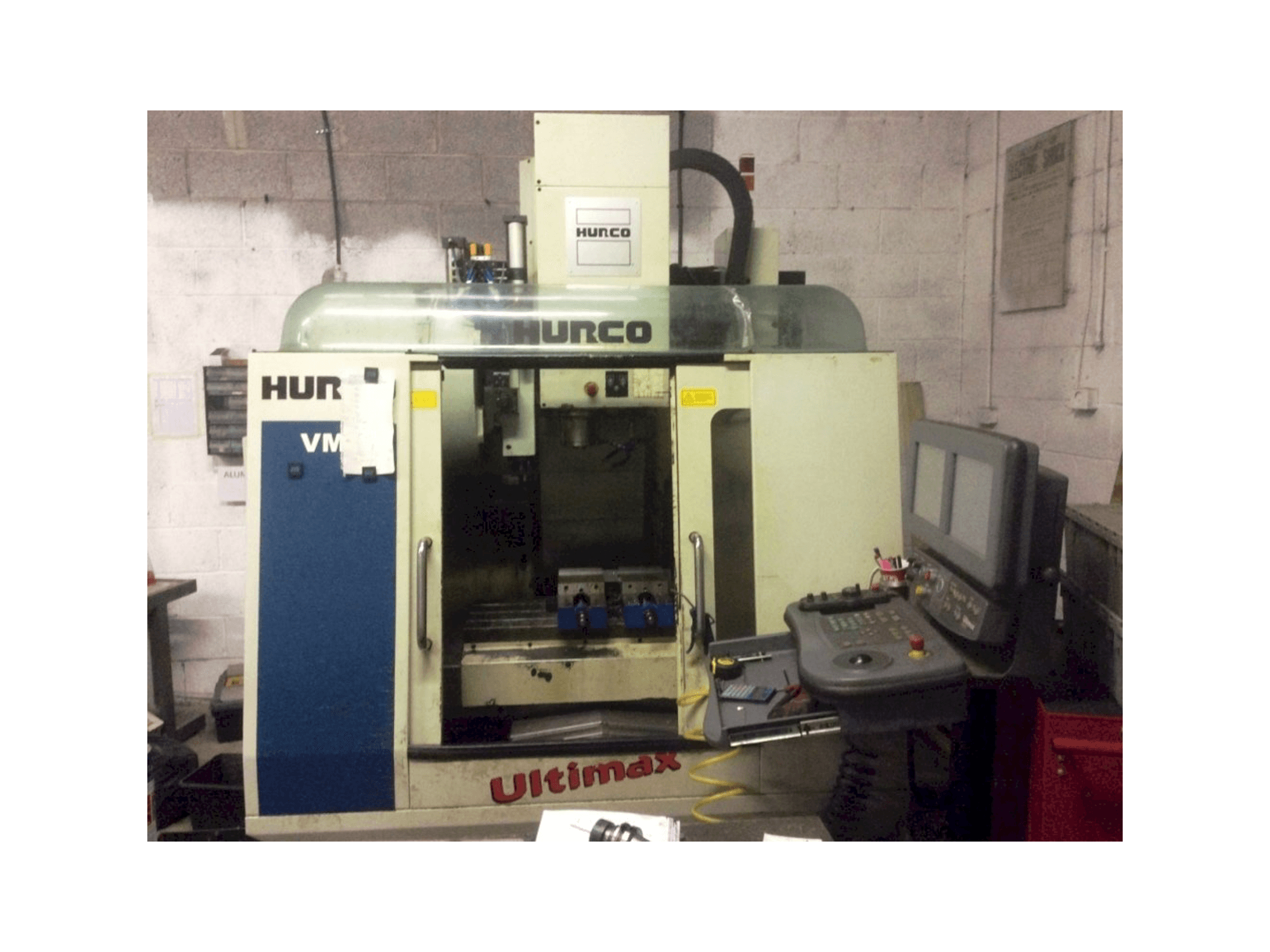 Front view of Hurco VM1 machine