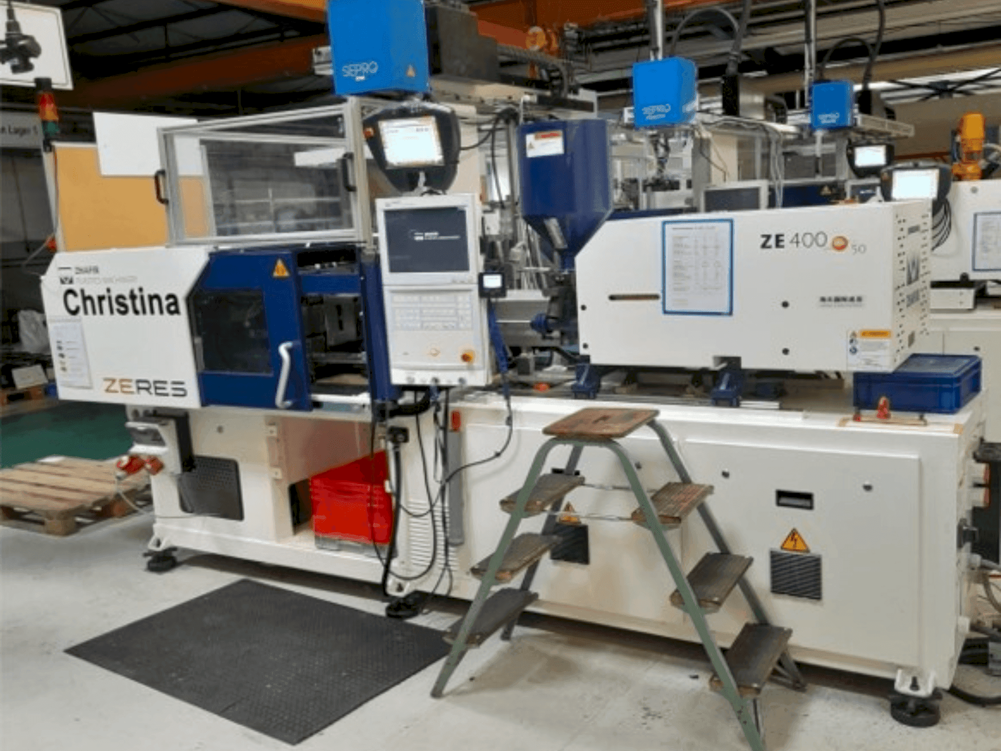 Vue de face de la machine HAITIAN ZHAFIR Zeres ZE400