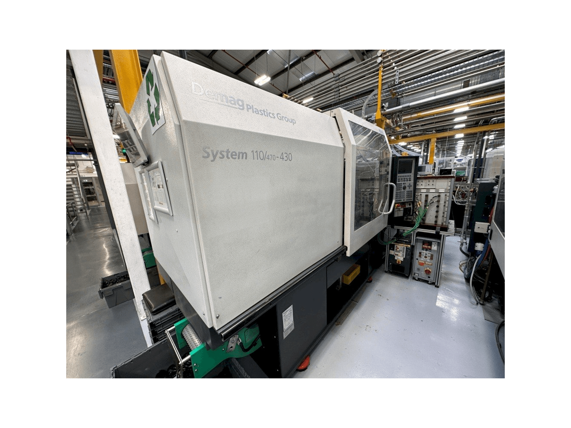 Vue de face de la machine DEMAG System 110/470-430