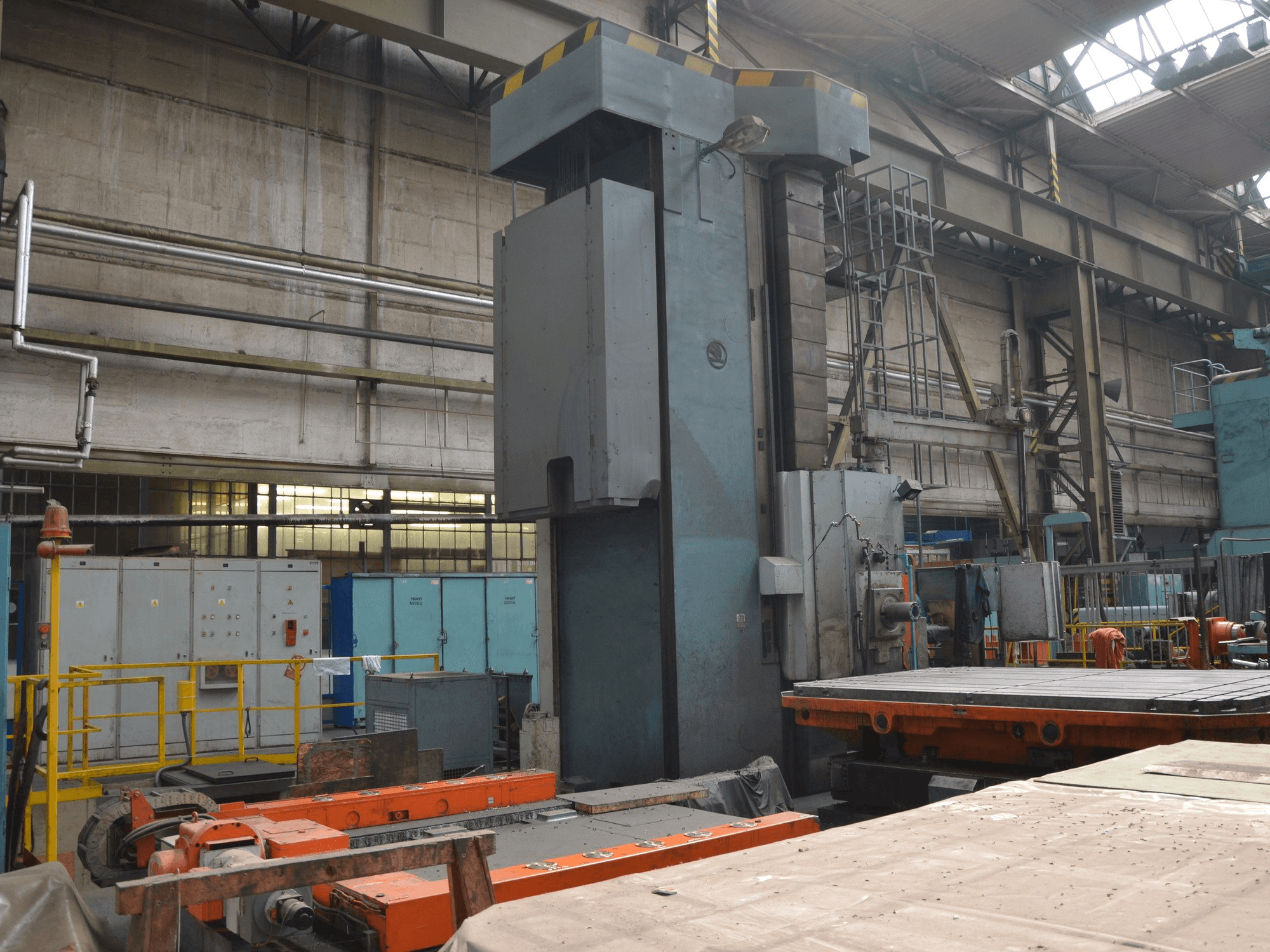 Left side view of SKODA W 180NC machine