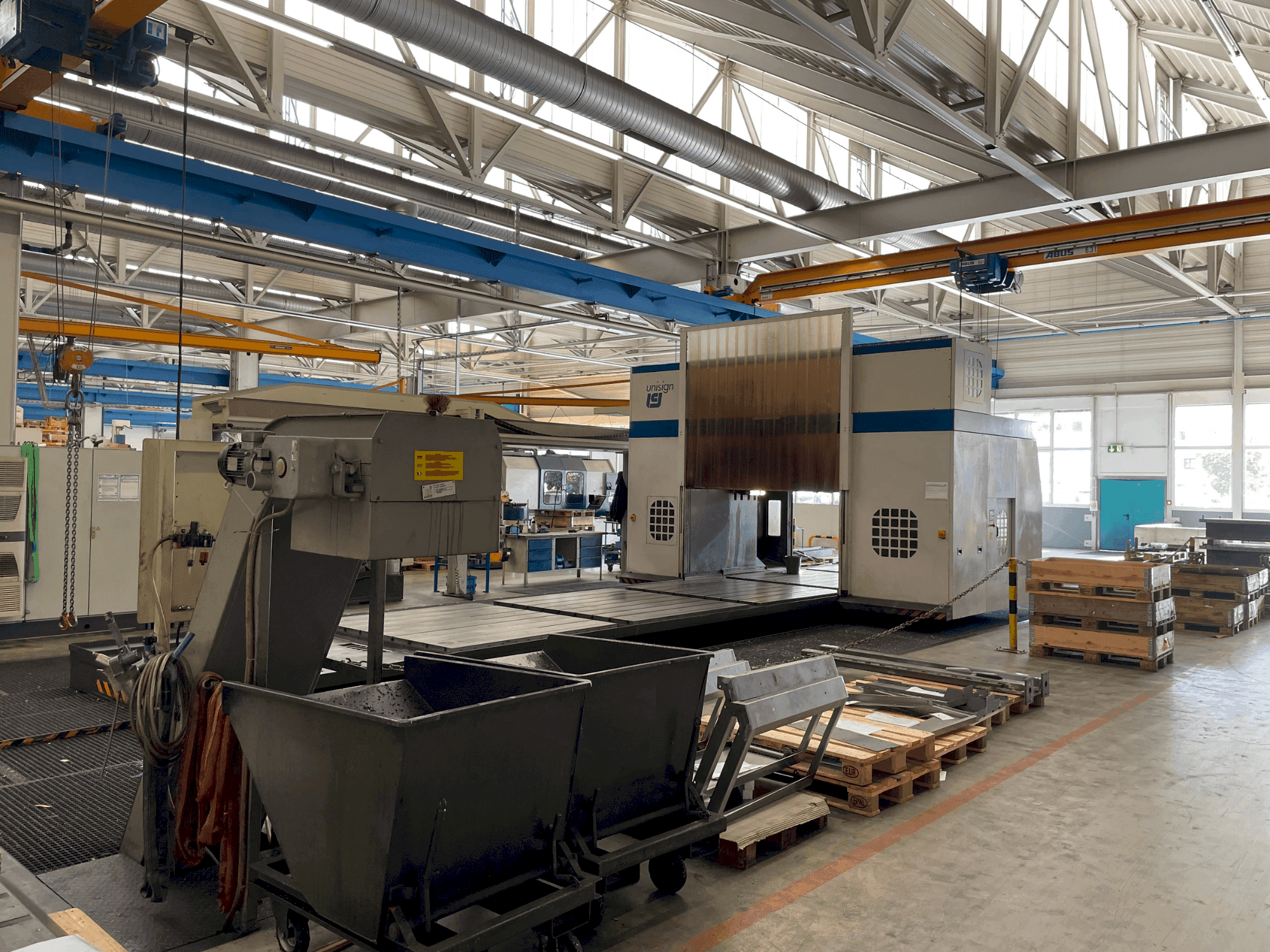 Vue de face de la machine Unisign UNIPORT 6000