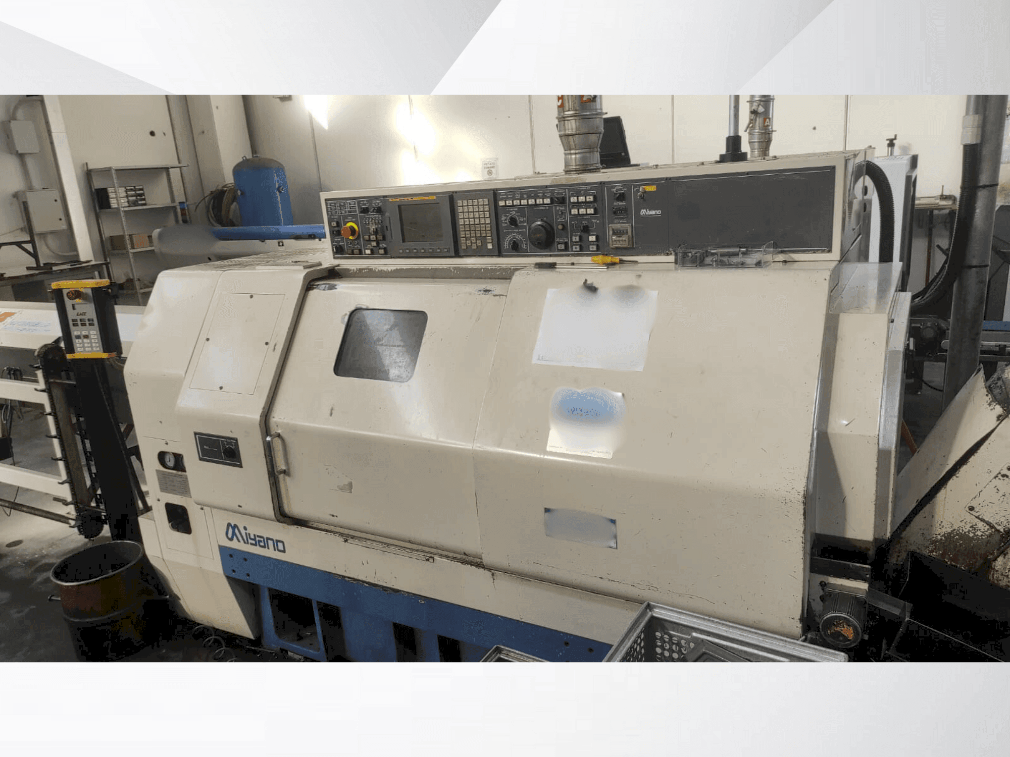 Vue de face de la machine Miyano BNJ 42S