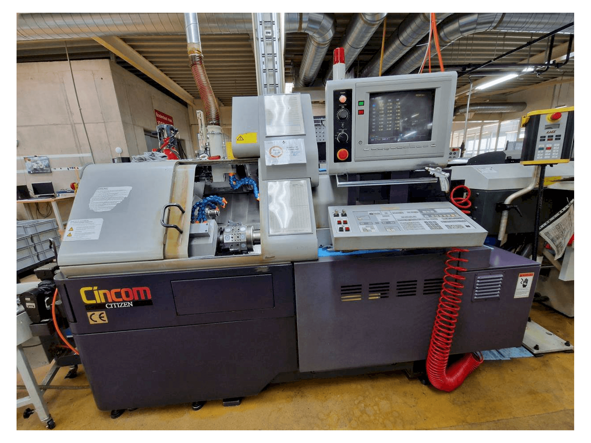 Vue de face de la machine Citizen M20