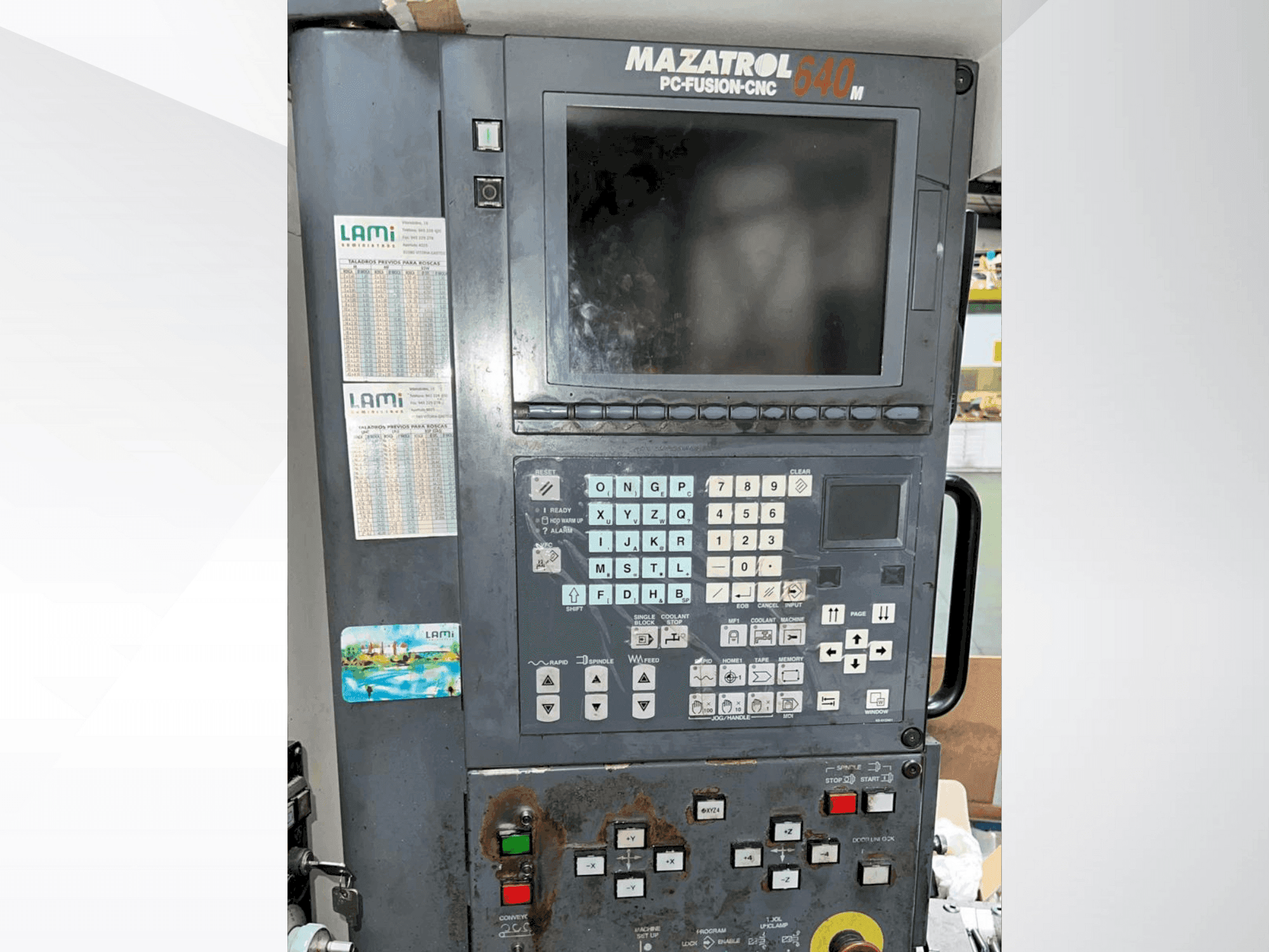 Unité de commande de la machine Mazak VTC-B