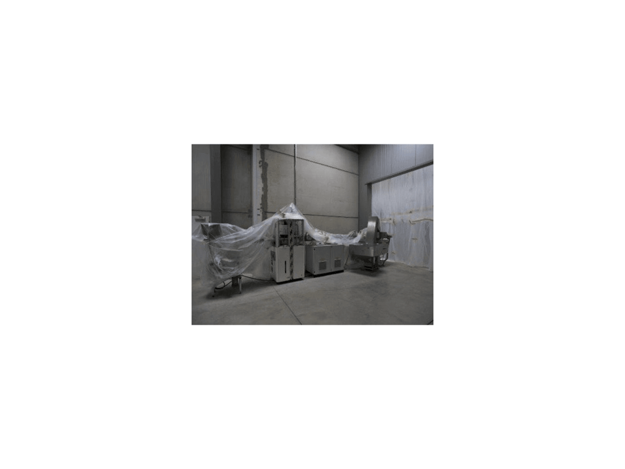 Vue de face de la machine SACMI EL 1500